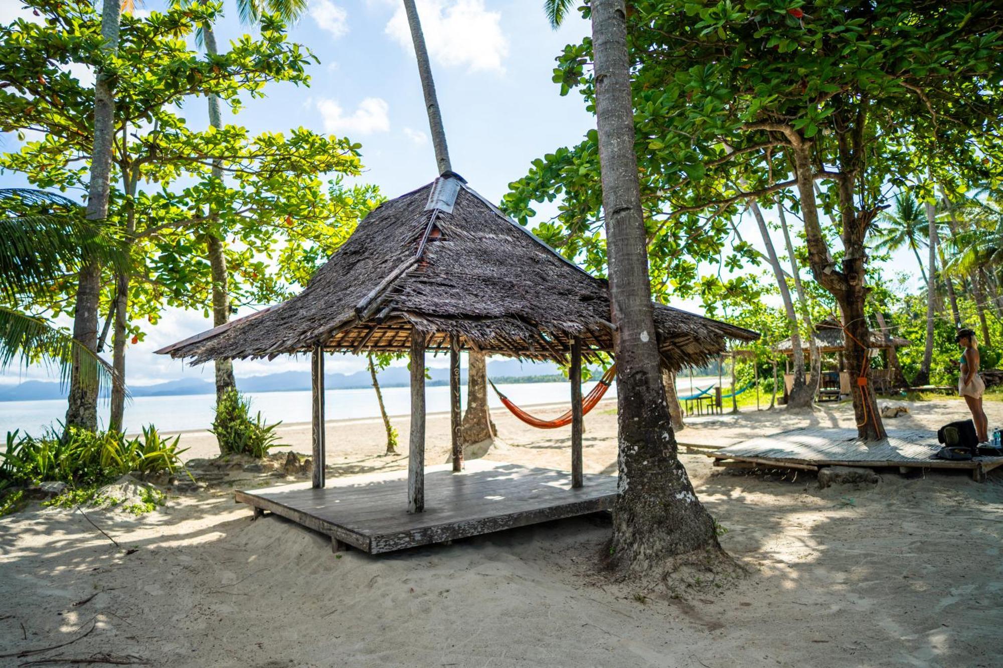 Amihan Beach Hostel San Vicente  Exterior photo