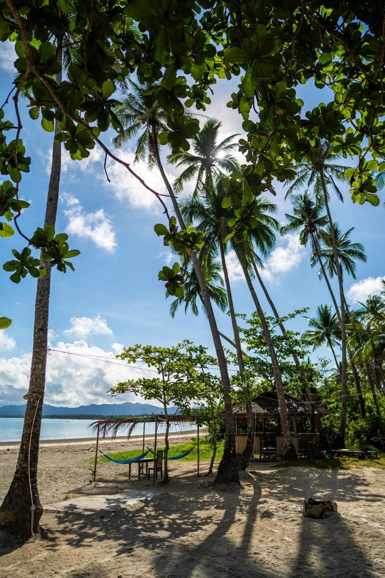 Amihan Beach Hostel San Vicente  Exterior photo